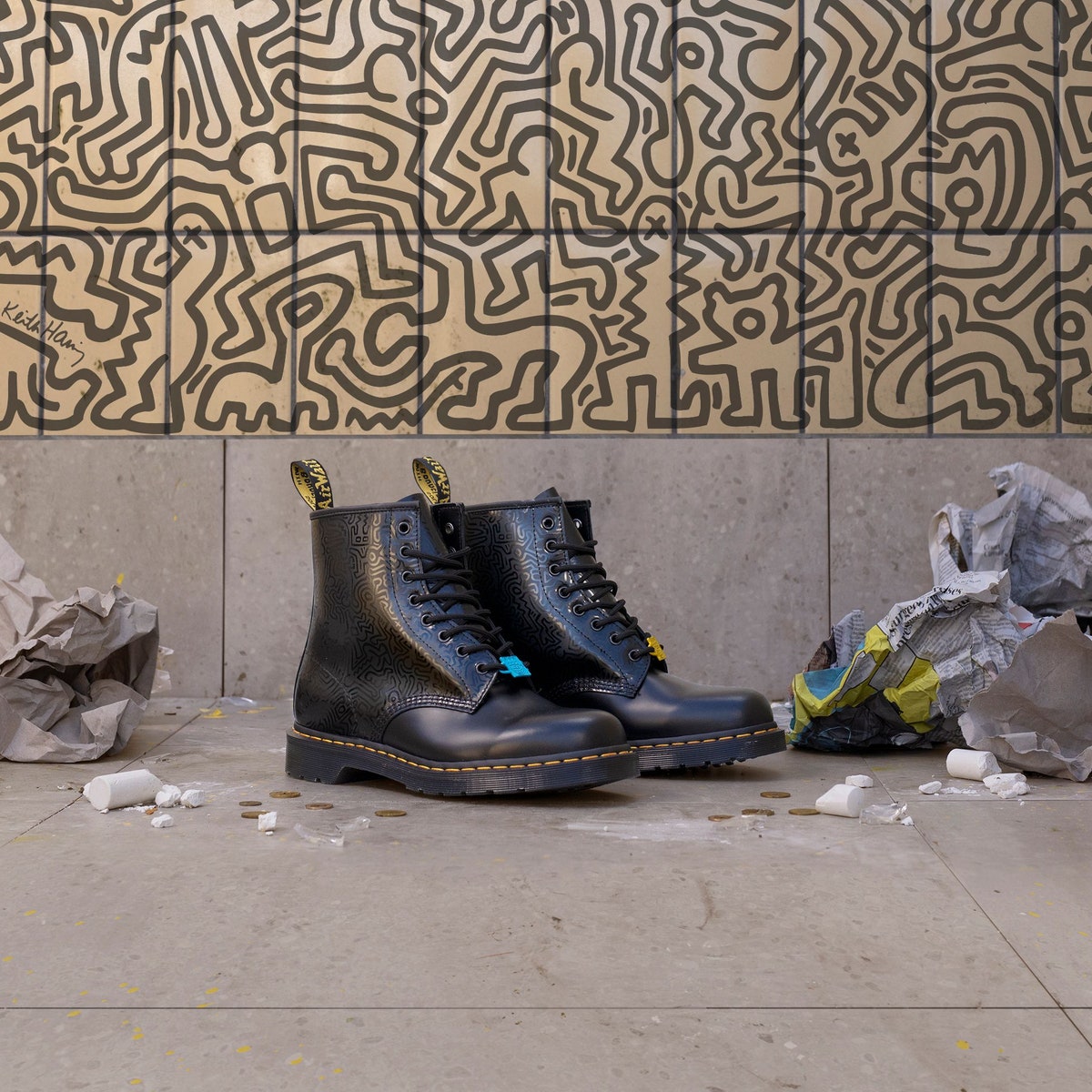 Dr. Martens посвятили новую коллекцию Киту Харингу