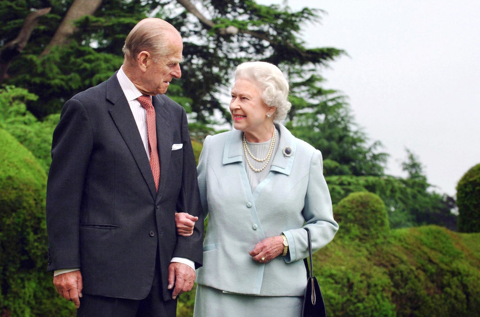 Принц Филипп и королева Елизавета в Гэмпшире 2007