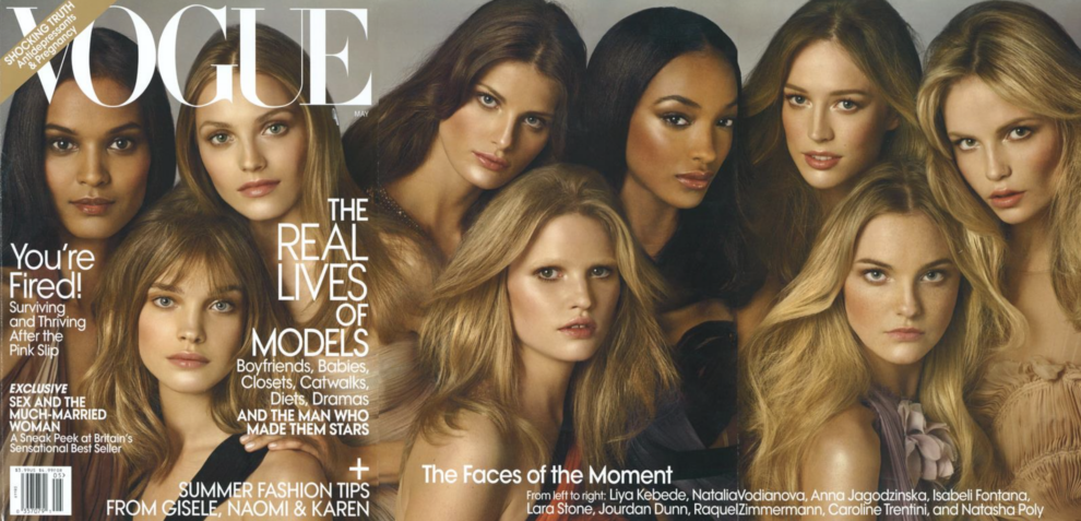 Model Faces of the Moment May 2009