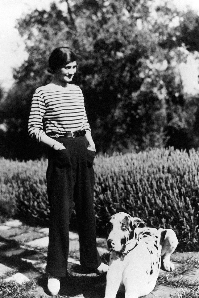 Коко Шанель в тельняшке 1930