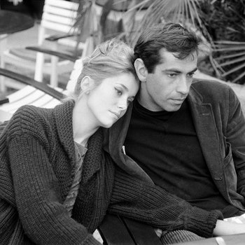FRANCE Â CIRCA 1962 Actress Catherine Deneuve and Director Roger Vadim in the South of France 25th April 1960.