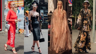 Стритстайл 20 незабываемых стритстайлфотографий Недели моды haute couture