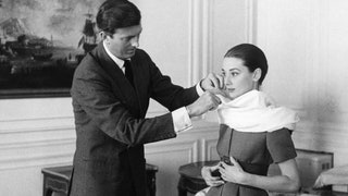 Юбер де Живанши и Одри Хепберн в 1957 году
