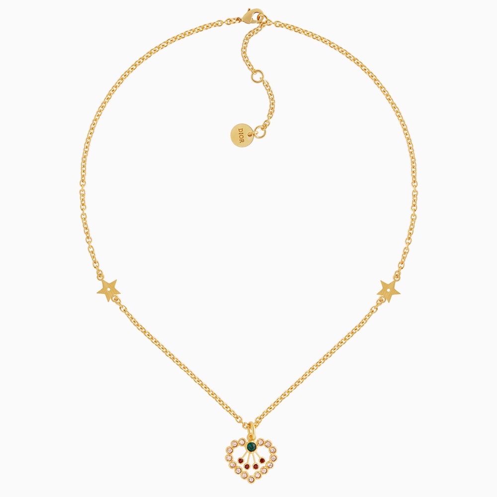 Ожерелье из металла с отделкой золотого цвета In Heart Lights Dior dior.com