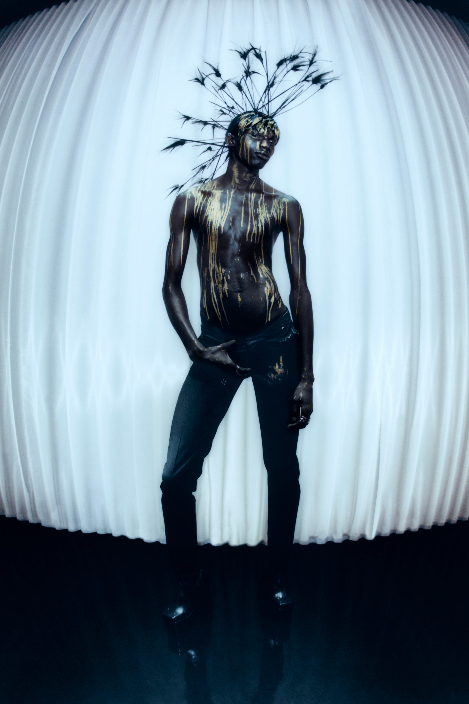 Harris Reed look 5
