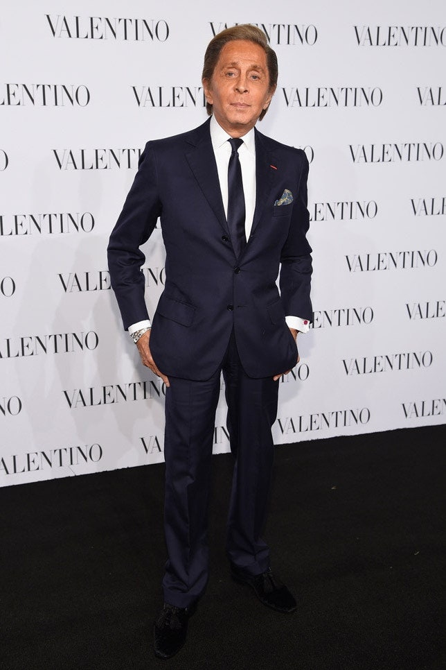 Валентино Гаравани на вечеринке Valentino в НьюЙорке 2014