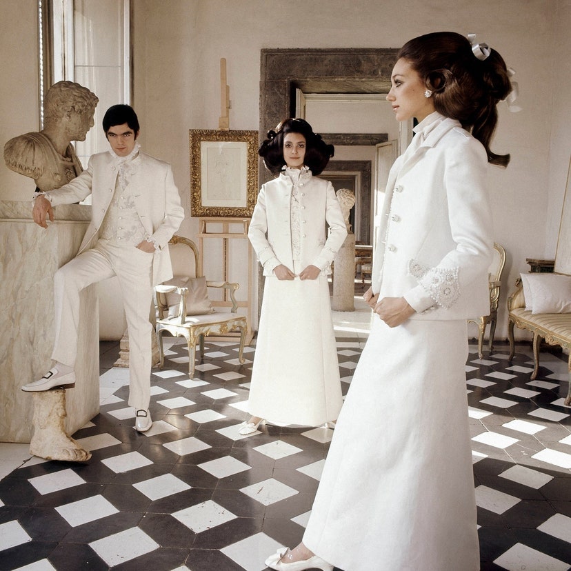 Белая коллекция Валентино Гаравани 1968
