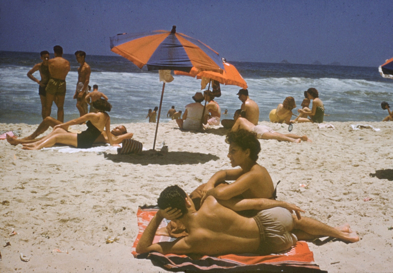 Старые фотоснимки знаменитых пляжей РиодеЖанейро