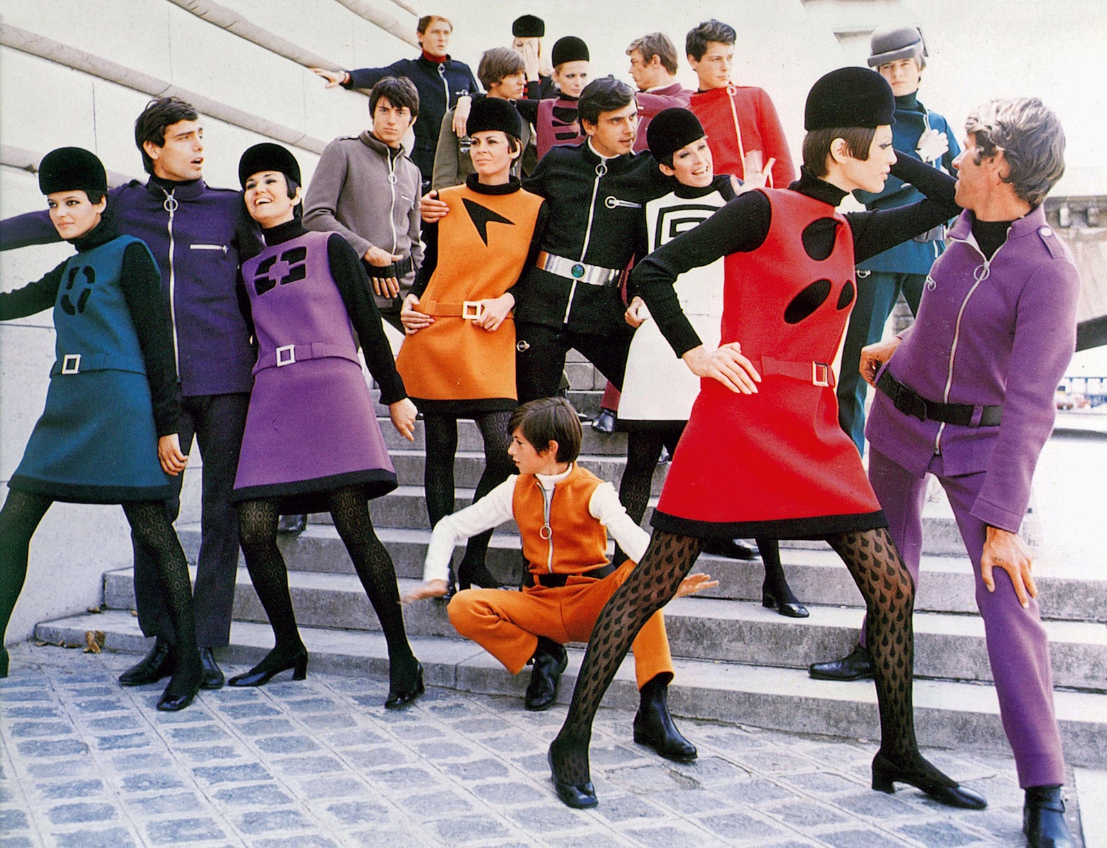 Коллекция Pierre Cardin Cosmocorp 1967. Фото Yoshi Takata