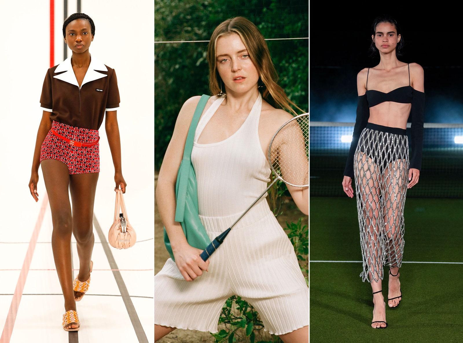 Miu Miu Simon Miller y David Koma primavera verano 2021.