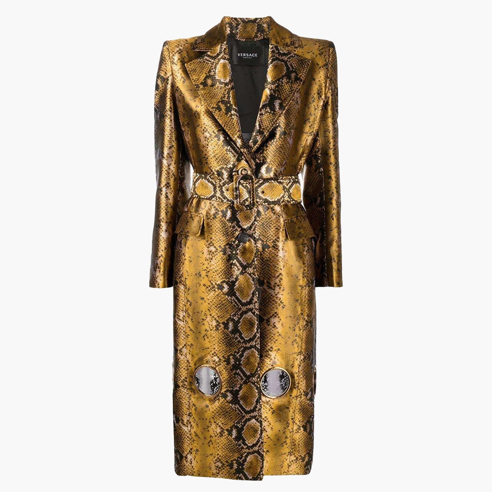 Пальто Versace 416200 рублей farfetch.com
