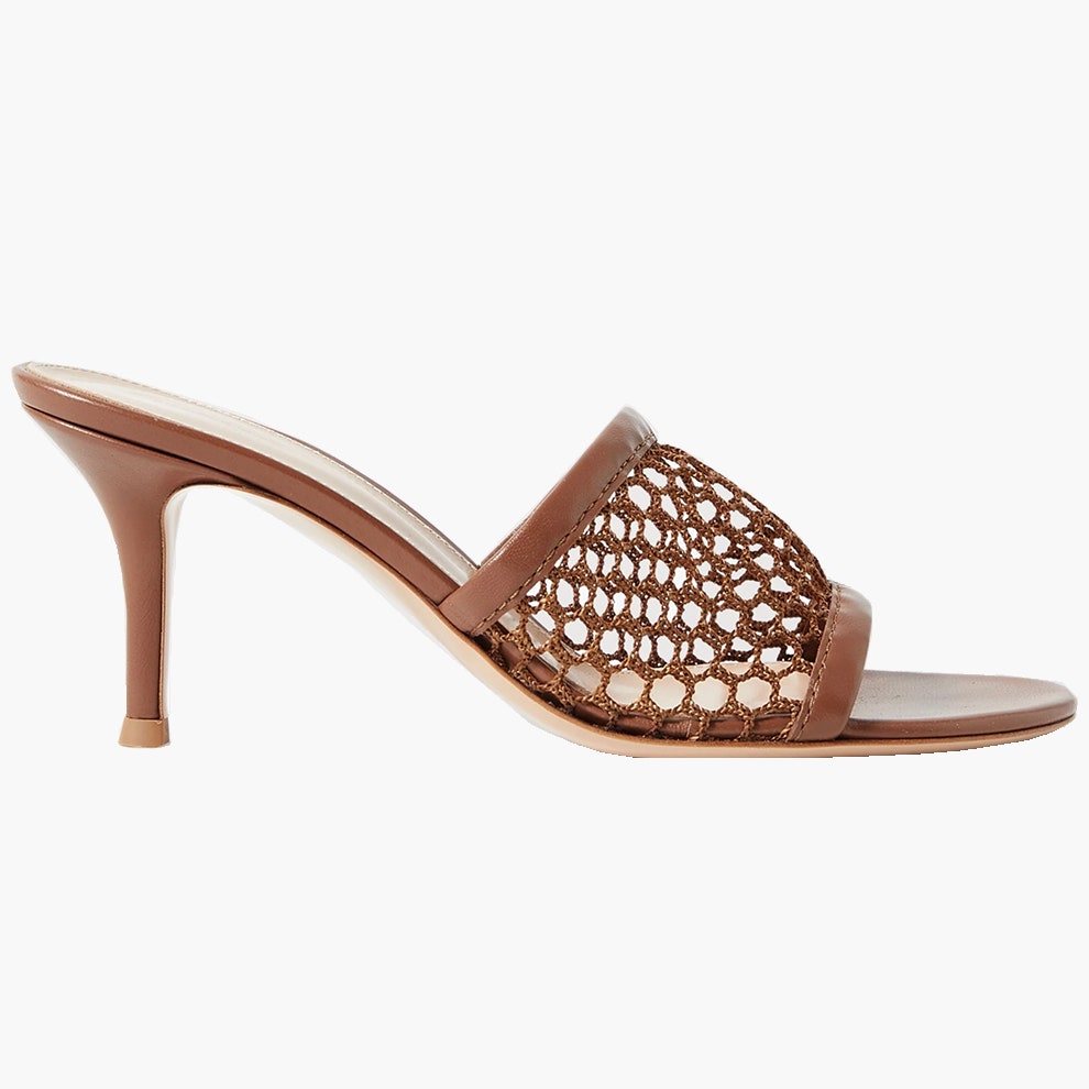 Мюли с сеткой Gianvito Rossi 39650 рублей