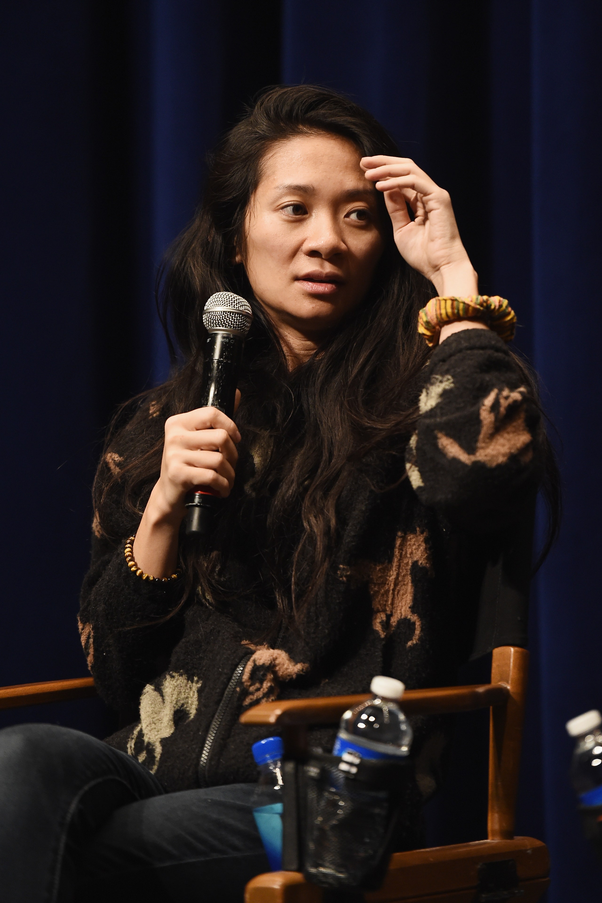 BEVERLY HILLS CA  APRIL 11  Director Chloe Zhao attends a special screening of The Rider at the Writers Guild Theater on...