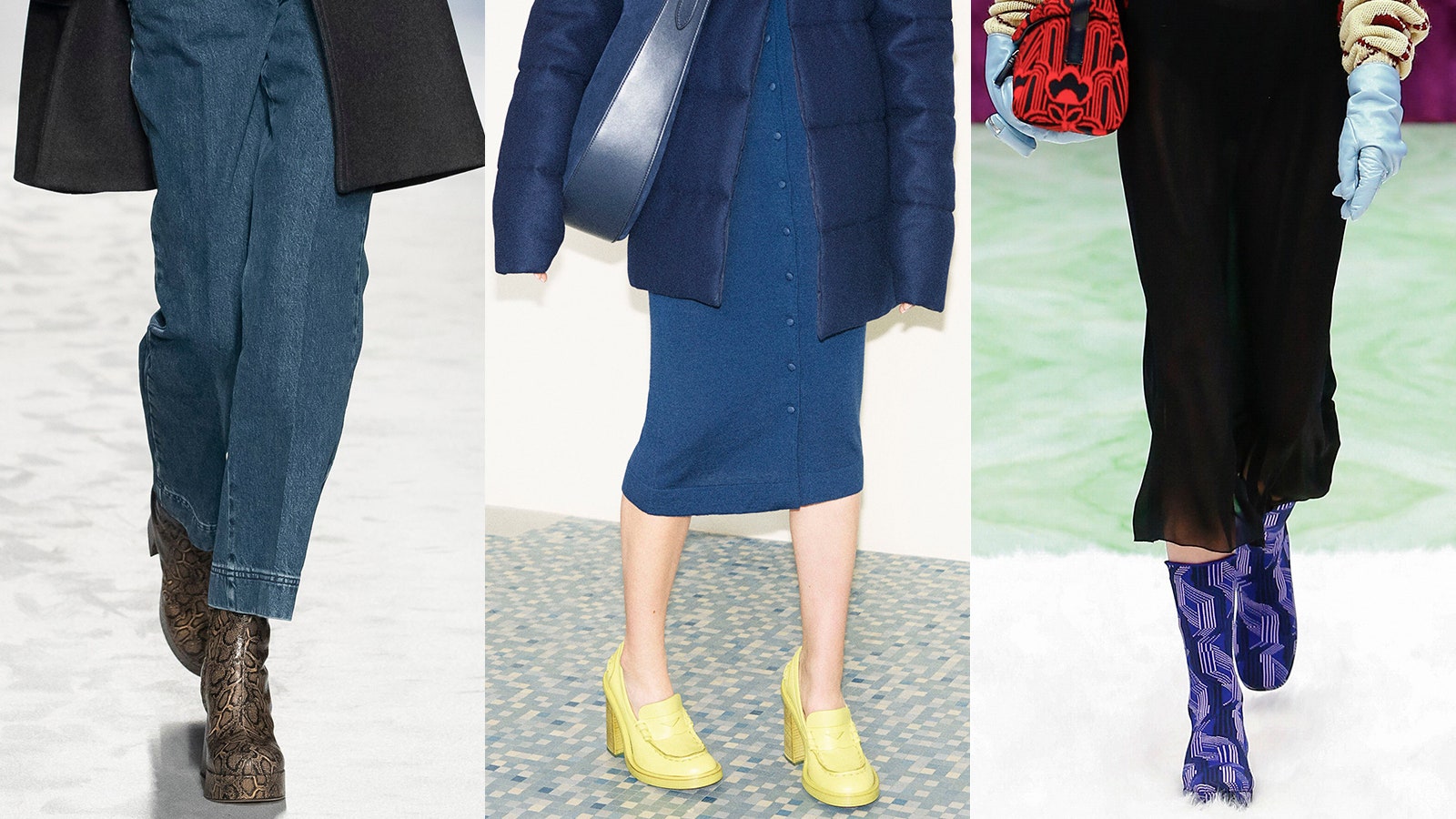 Модная женская обувь на осень и зиму / фото, тренды, тенденции