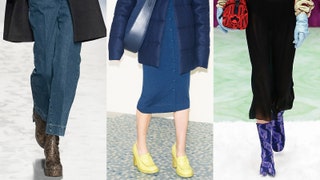 Обувь тенденции сезона осеньзима на Неделе моды в Милане
