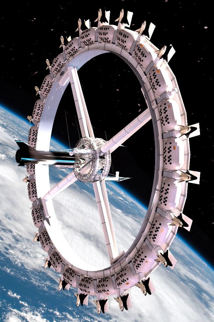 Первый космический отель планируют открыть в 2027 году