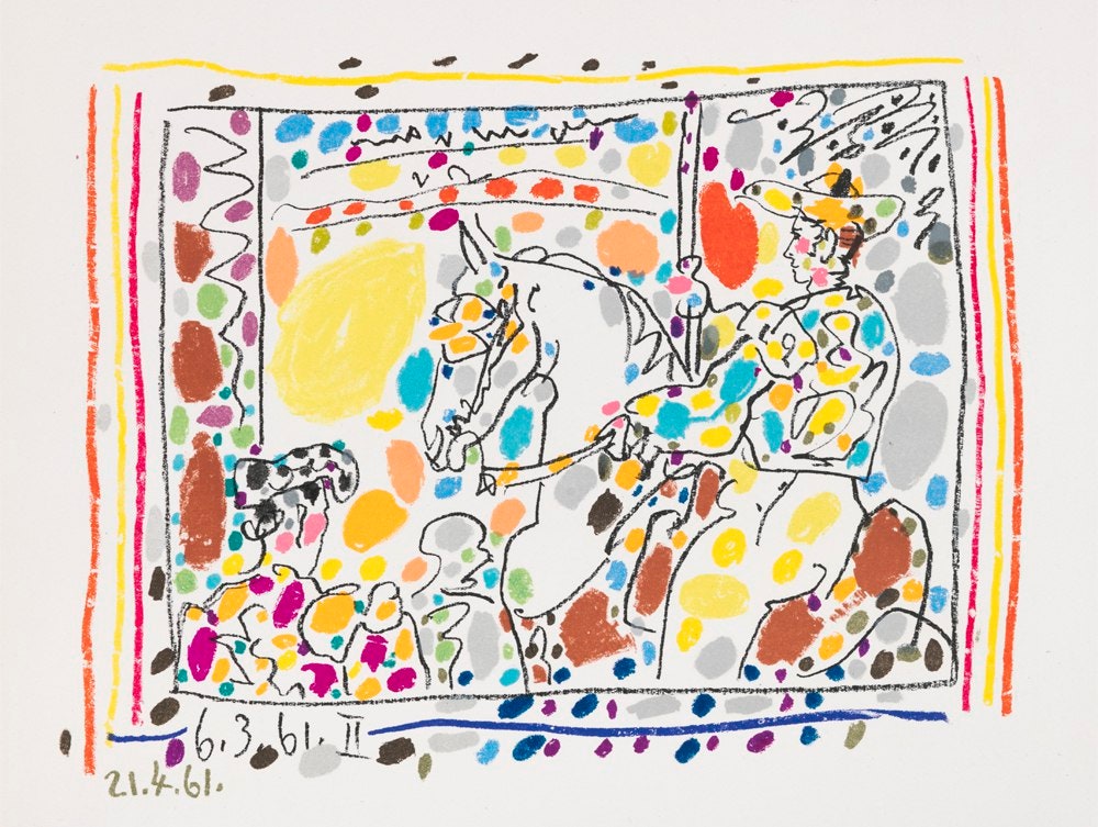 Пабло Пикассо. «Пикадор» 1961