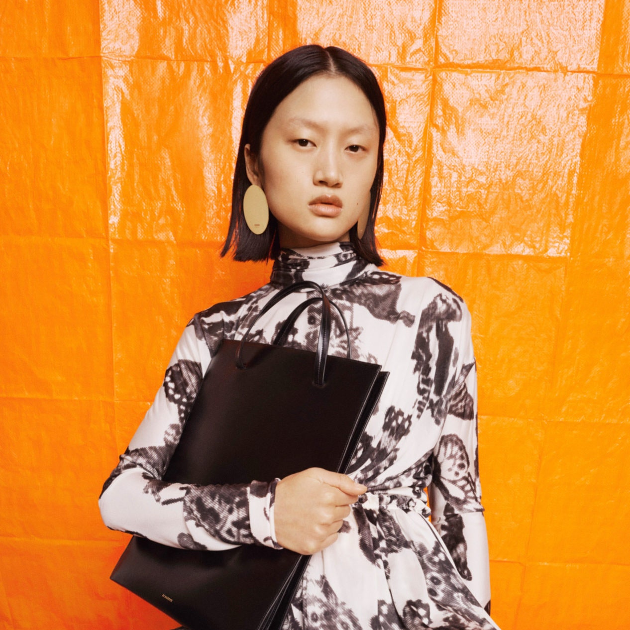 Принт с бабочками, как у Jil Sander, имеет все шансы стать самым популярным в этом году