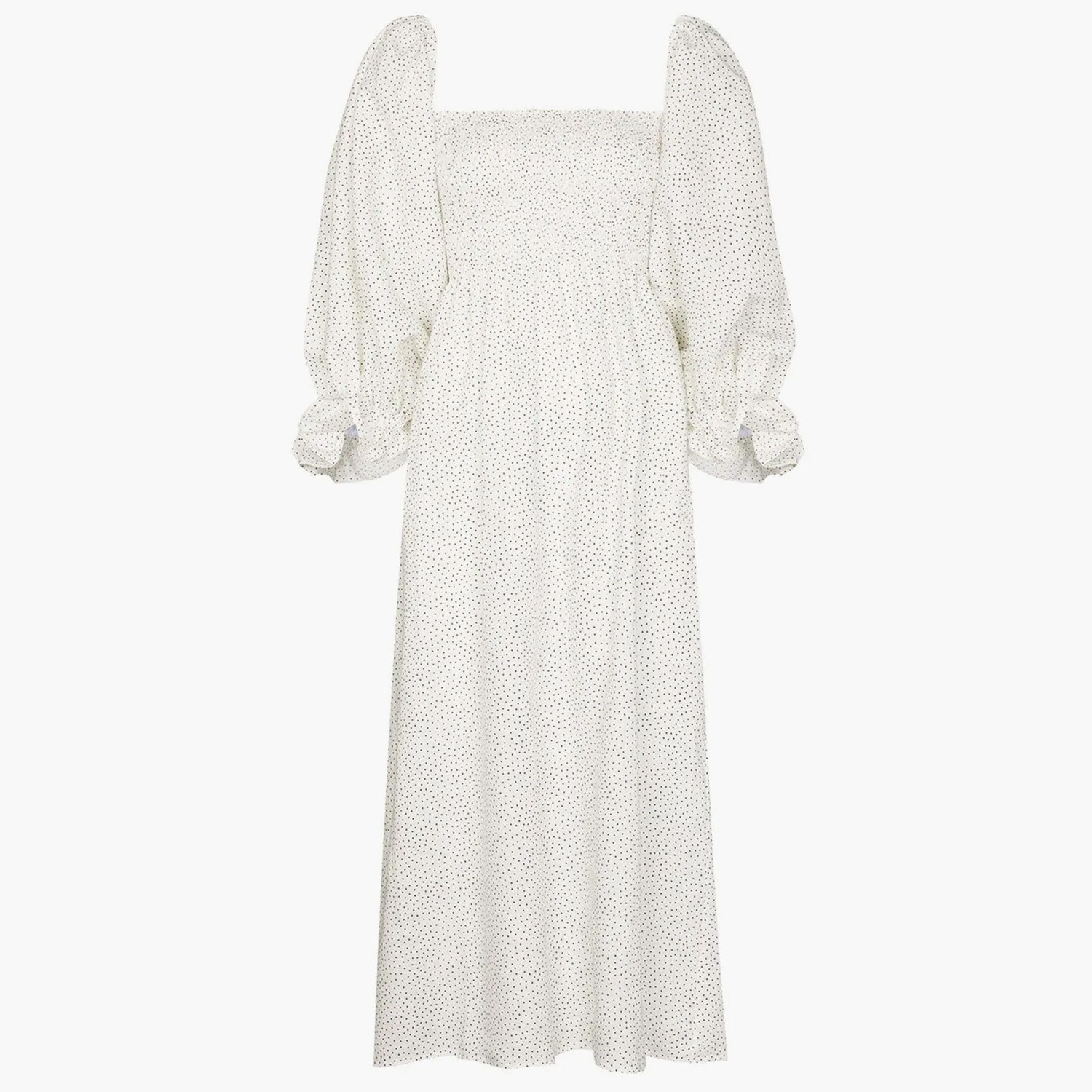 Платье миди Atlanta в горох Sleeper 26045 рублей farfetch.com