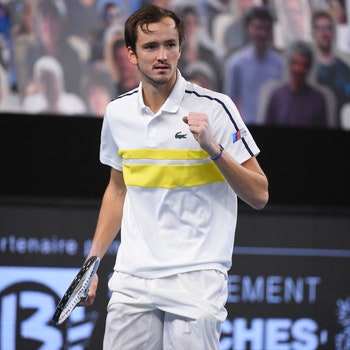 Daniil Medvedev  wins his first Open 13 title against PierreHugues Herbert  during the final at the Open 13 Provence in...
