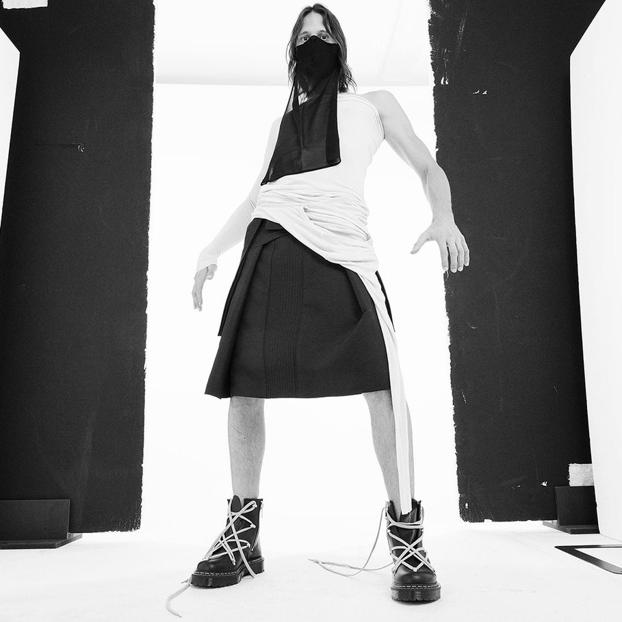 Рик Оуэнс сделал коллаборацию с Dr. Martens