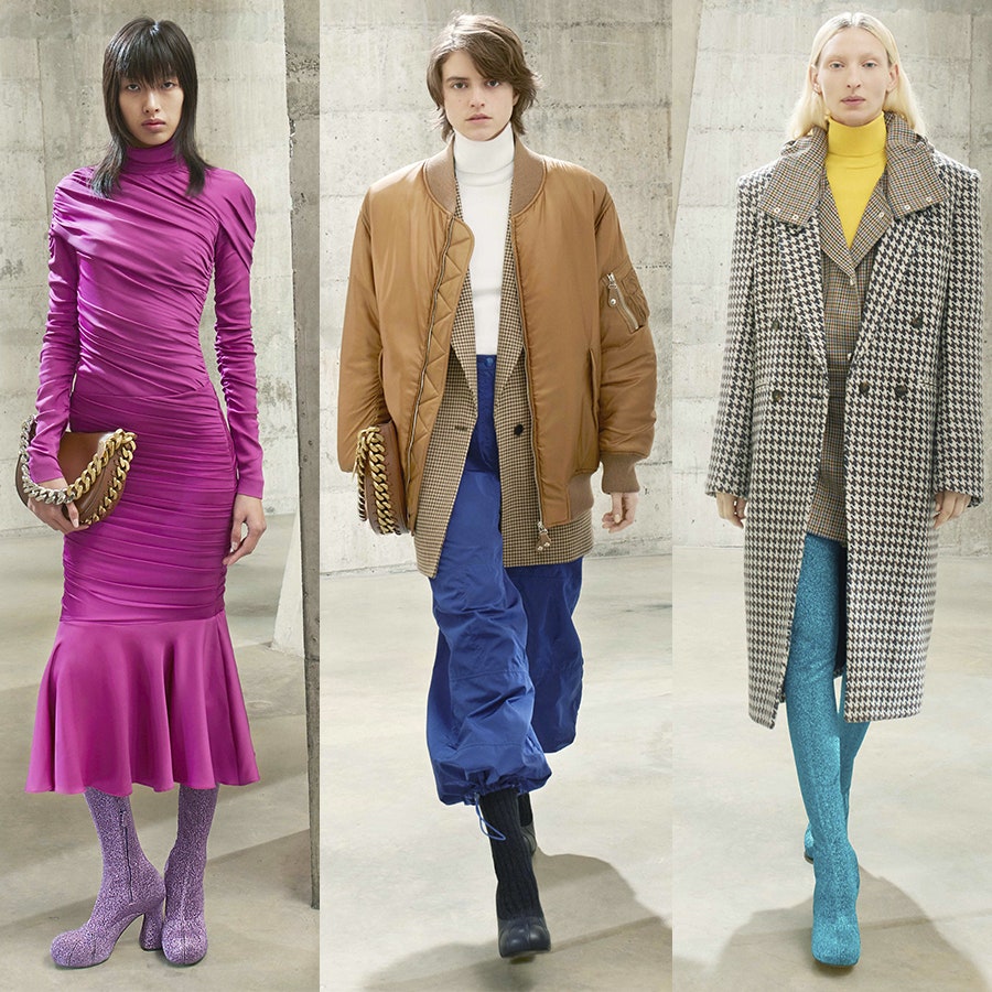 5 цветовых сочетаний коллекции Stella McCartney осень-зима 2021, которые стоит взять на заметку уже сейчас
