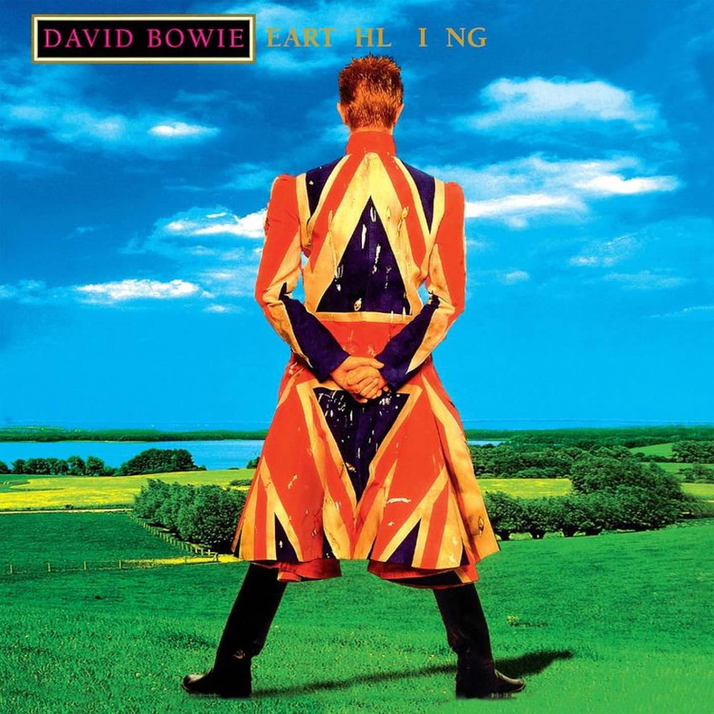 Обложка альбома Дэвида Боуи Earthling 1997 год