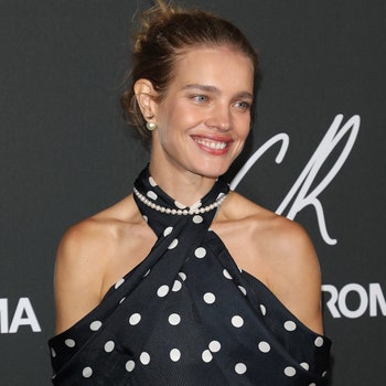 PARIS FRANCE  OCTOBER 01  Natalia Vodianova attends the CR Fashion Book x LuisaViaRoma  Photocall as part of the Paris...