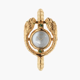 Часы Dionysus из желтого золота Gucci