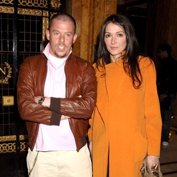 LONDON  APRIL 20    Designer Alexander McQueen and Annabelle Nielson attend the private VIP party thrown by model Helena...