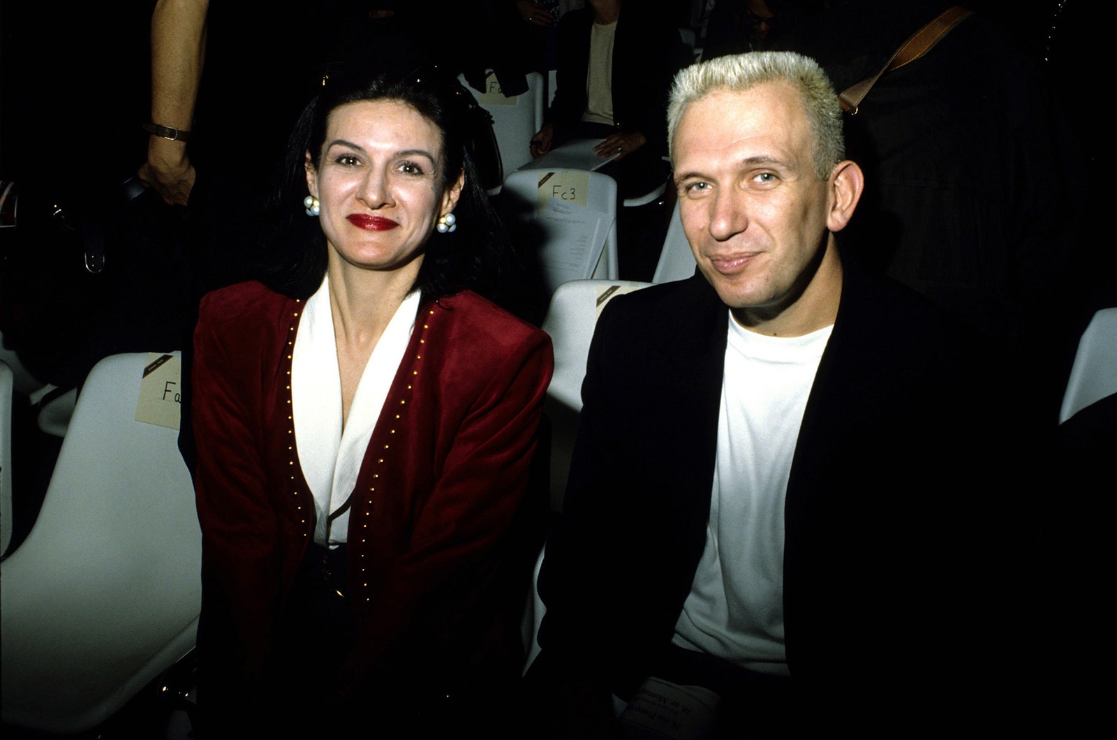 С ЖанПолем Готье март 1993