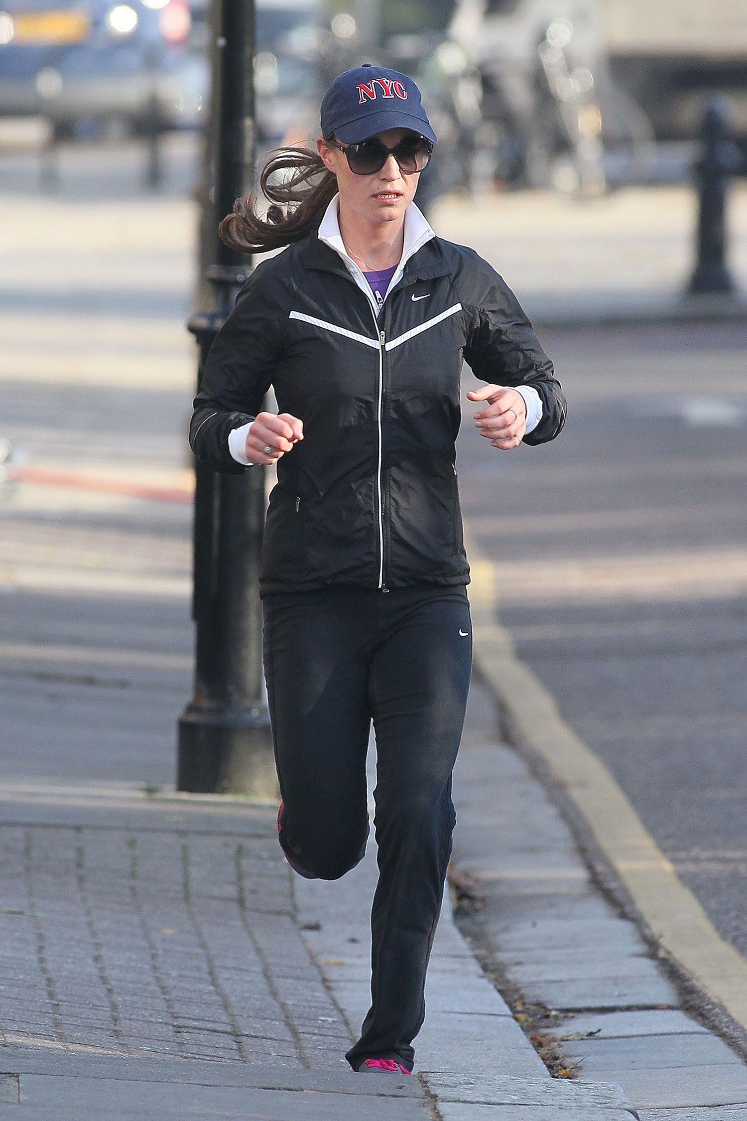 LONDON UNITED KINGDOM  NOVEMBER 30 Pippa Middleton is seen jogging on November 30 2012 in London United Kingdom.