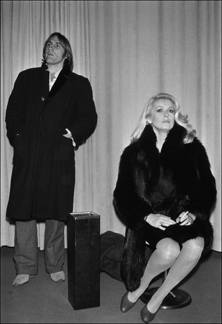 Жерар Депардье и Катрин Денев на французском телевидении 16 декабря 1980 года