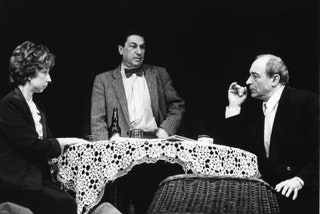 Лия Ахеджакова Игорь Кваша и Валентин Гафт в спектакле «Трудные люди» 1992 год