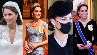 Самые ослепительные украшения из шкатулки Елизаветы II которые носит Кейт Миддлтон