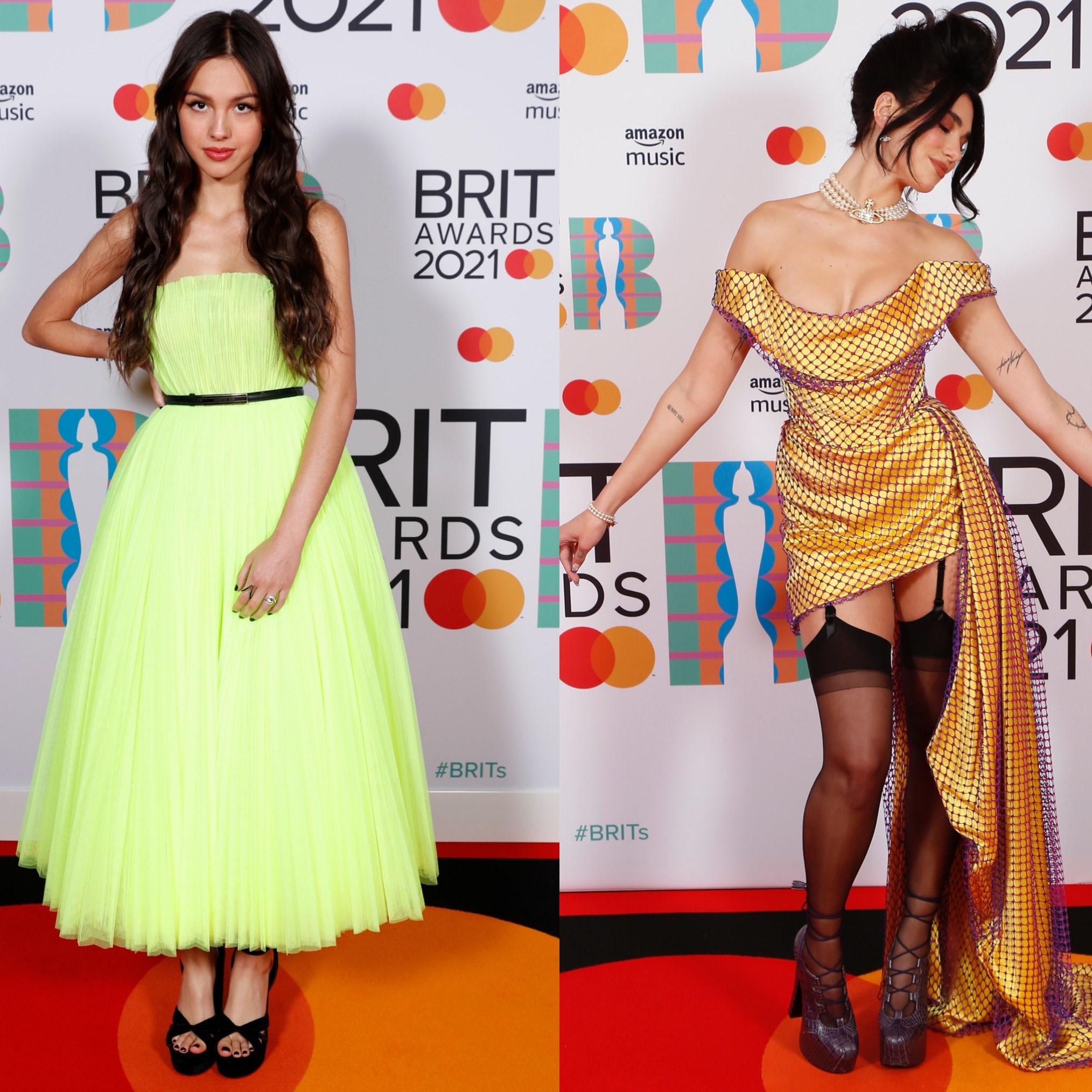 Гости церемонии вручения премии BRIT Awards 2021