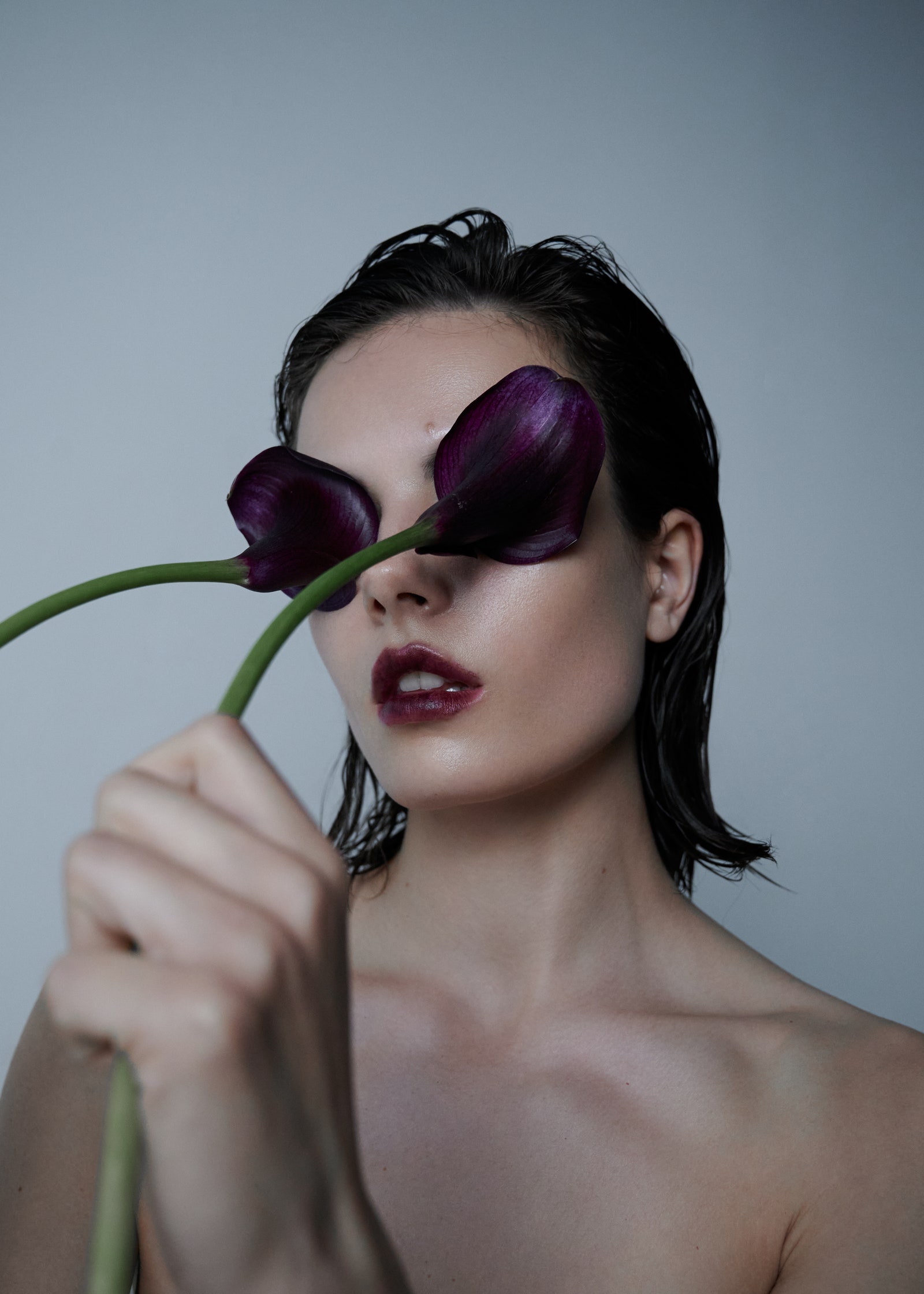 Фото стиль Marie Beriestain модель Eva Babic sightmanagement макияж волосы Anastasia Babii ассистент Nando Alavedra