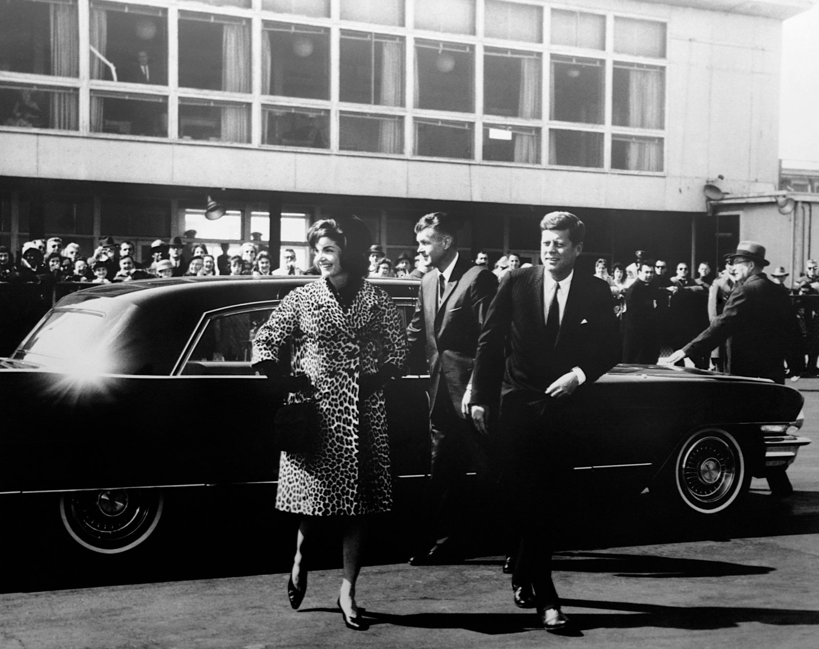 Жаклин и Джон Кеннеди март 1968
