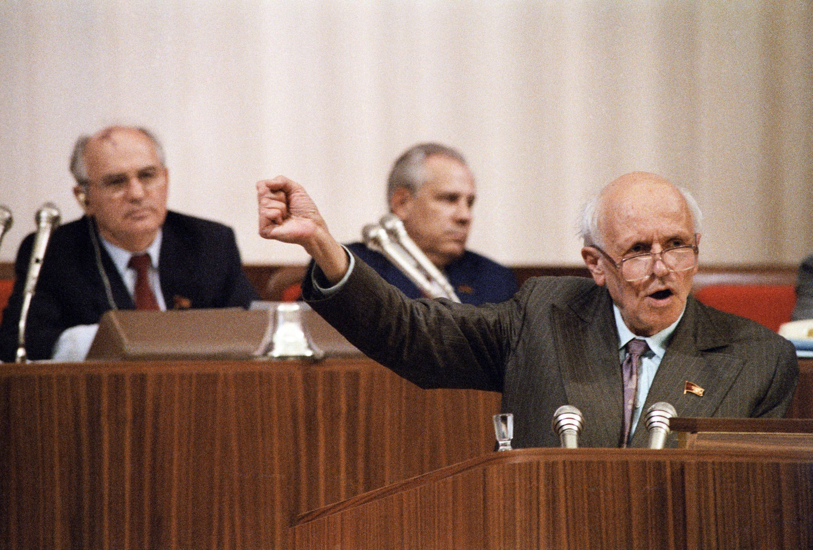 Андрей Сахаров на Первом съезде народных депутатов СССР 1989 год