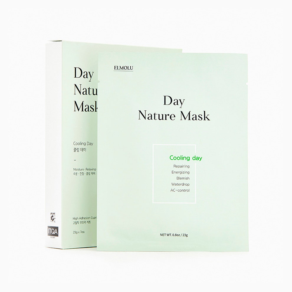 Набор охлаждающих масок Cooling Day Day Nature Mask Elmolu 696 рублей