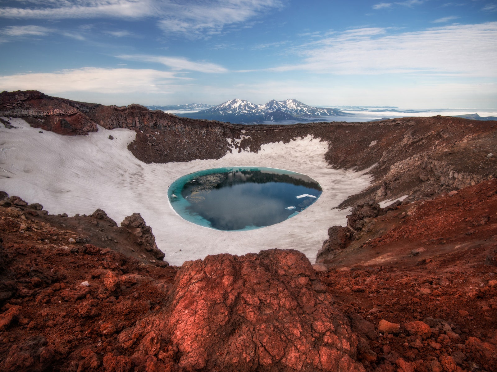 Кратер вулкана Горелый природный парк «ЮжноКамчатcкий»
