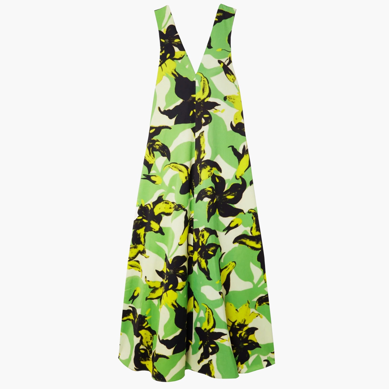 Платье миди с цветочным принтом Dries Van Noten 78344 рубля netaporter.com