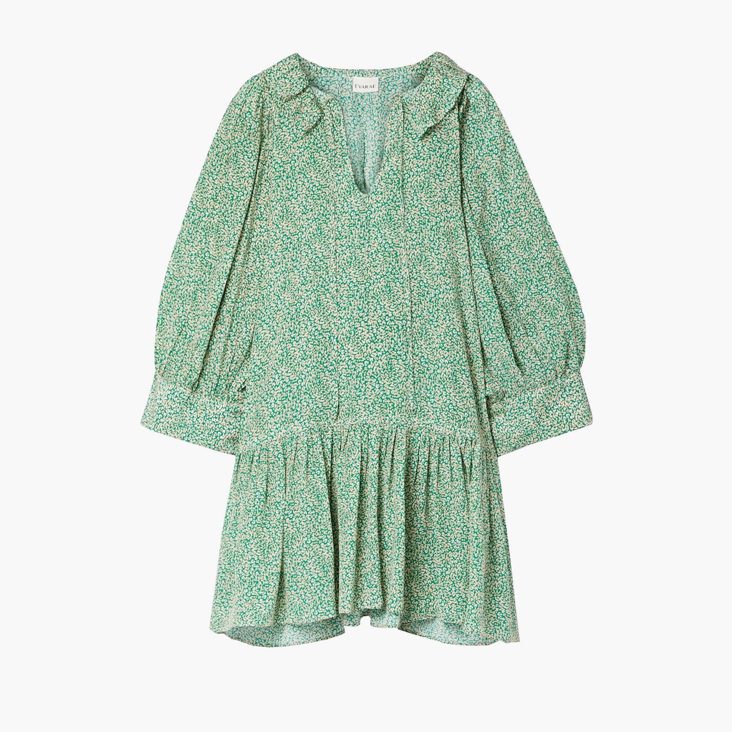 Шелковое платье Marais длины мини Evarae 35611 рублей netaporter.com