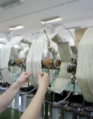 Шелк создавали в небольшом греческом городе Суфлионе который славится производством этой ткани с XIX века.