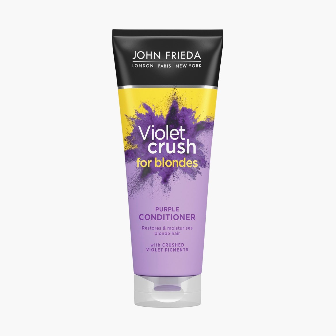 Кондиционер с фиолетовым пигментом для восстановления и поддержания оттенка светлых волос Violet Crush John Frieda 1010...