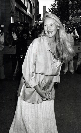 Мерил Стрип на премьере фильма «Соблазнение Джо Тайнана» в НьюЙорке 1979