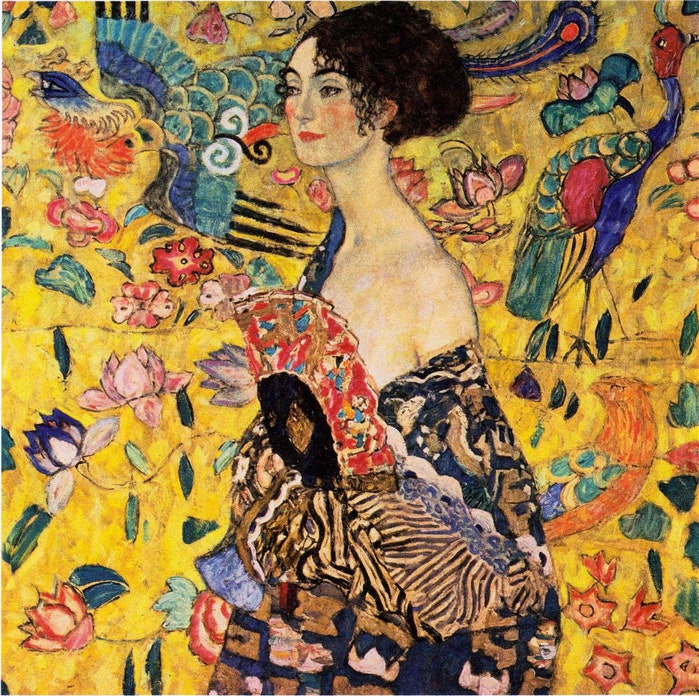 Густав Климт. «Дама с веером» 19171918