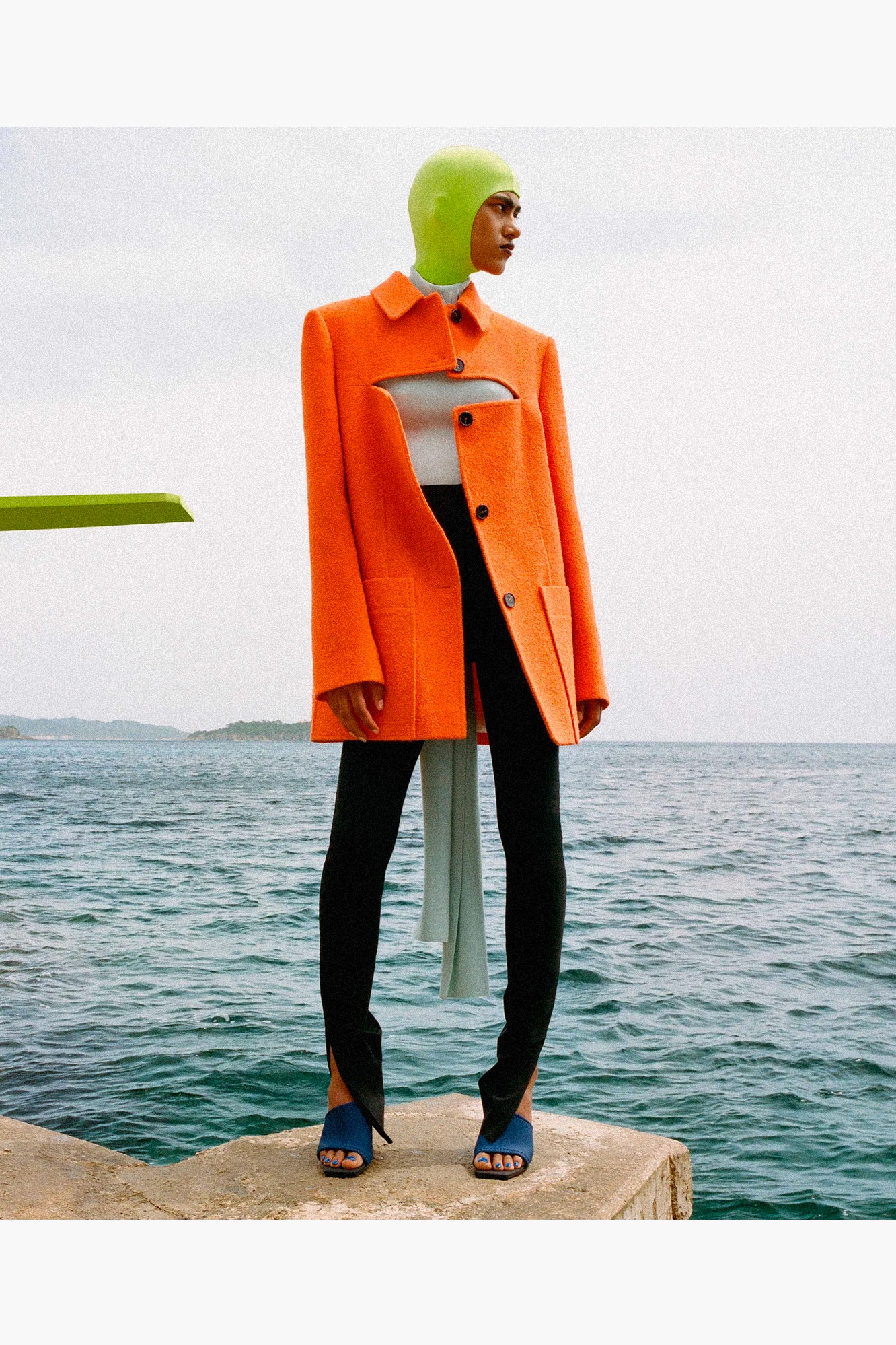 Оранжевый в новой коллекции Nina Ricci какие вещи в оранжевом цвете носить летом 2021 года