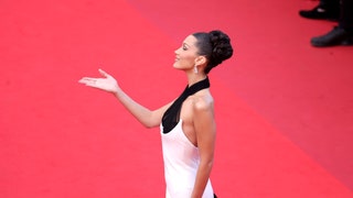 CANNES FRANCE  JULY 06 Bella Hadid attends the Annette screening and opening ceremony during the 74th annual Cannes Film...