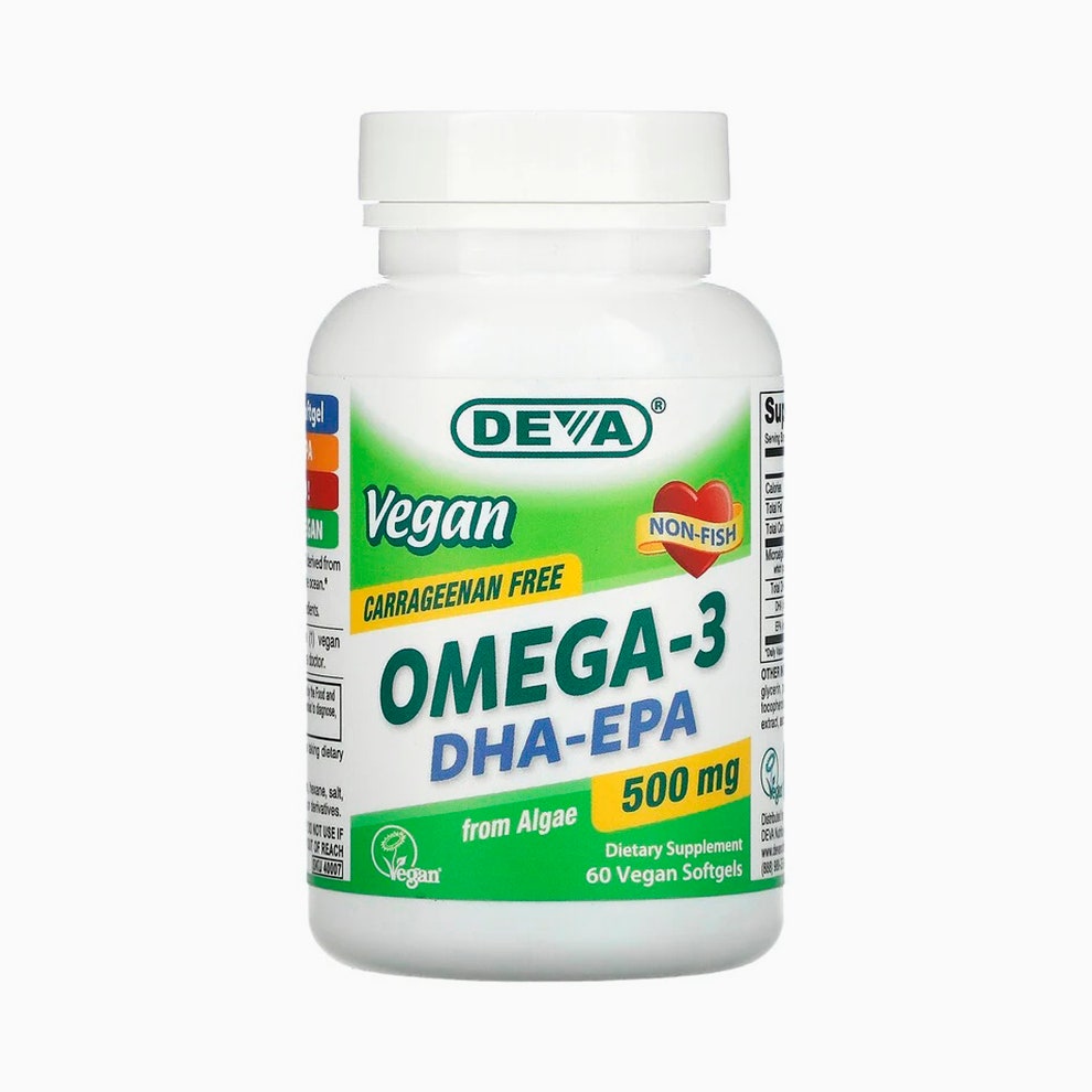 Омега3 из водорослей Vegan Omega3 DHAEPA Deva 2340 рублей